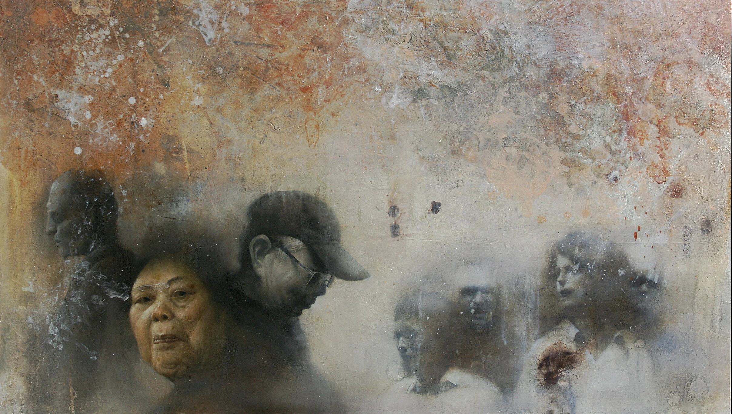 In Memoriam by Lo Chan Peng, Oil on canvas, 116.5 × 91 cm