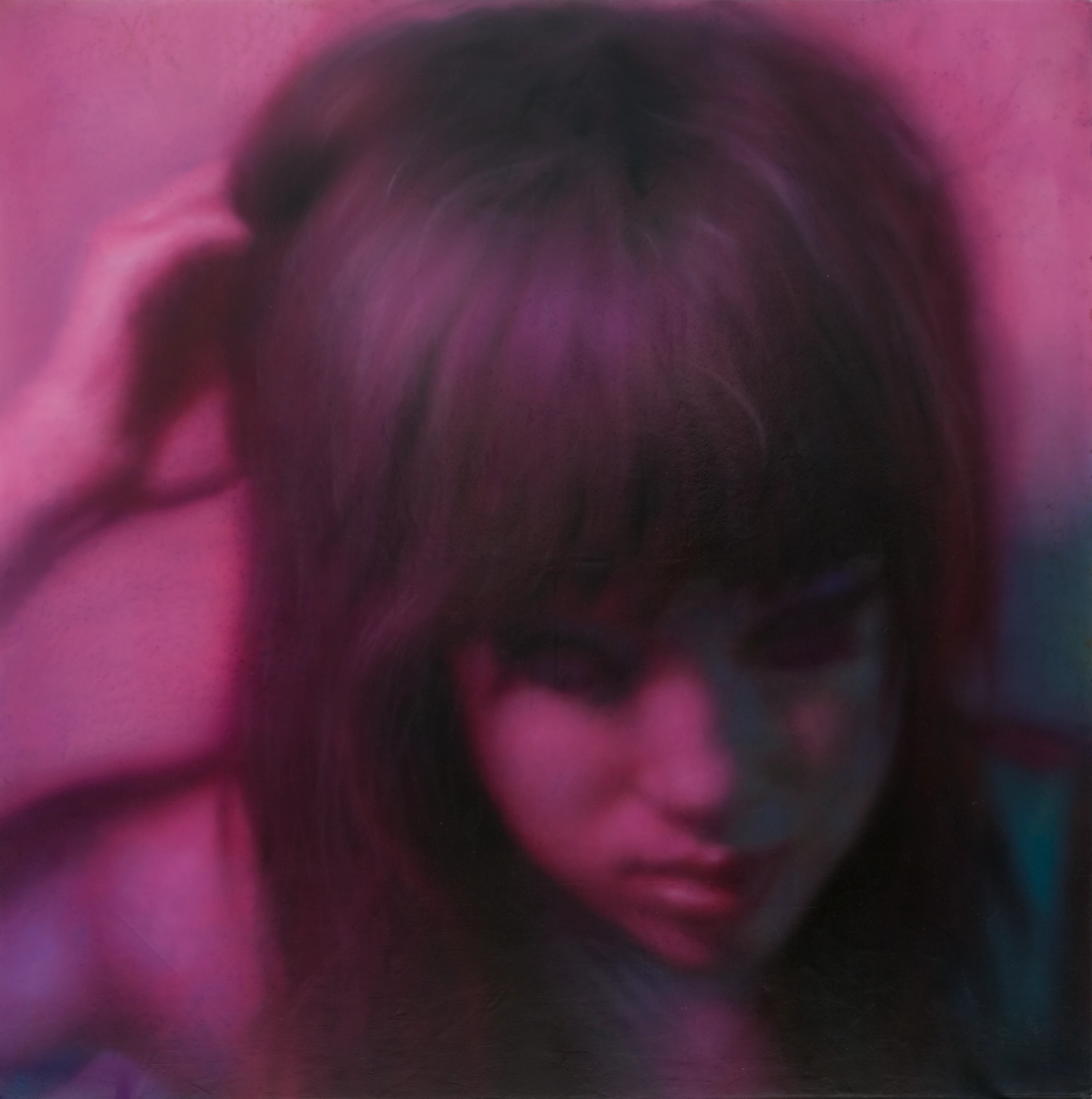 Journal of Strawberry Generation22 by Lo Chan Peng, Oil on canvas, 2009, 130 × 130 cm