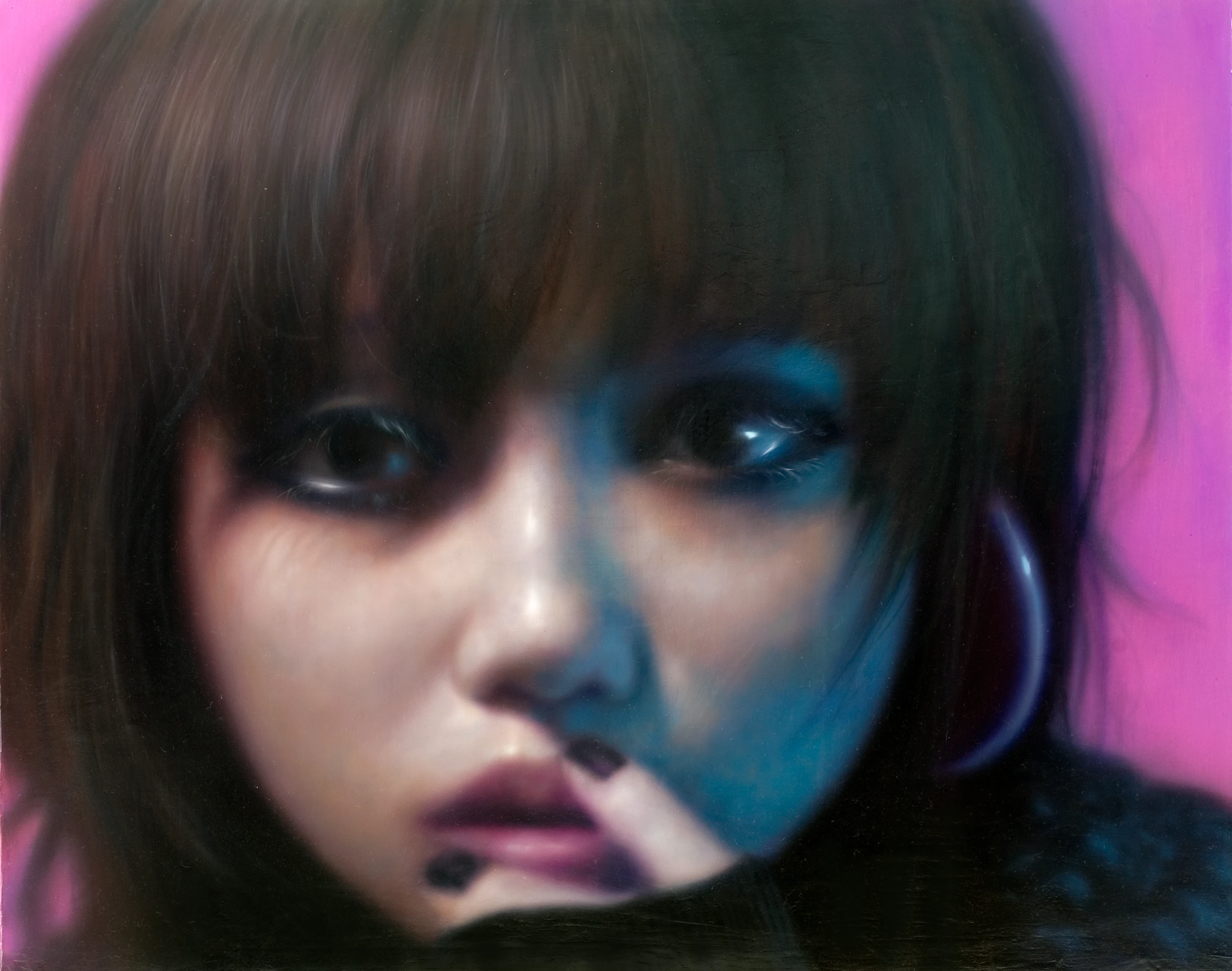 Journal of Strawberry Generation25 by Lo Chan Peng, Oil on canvas, 2009, 91 × 72.5 cm