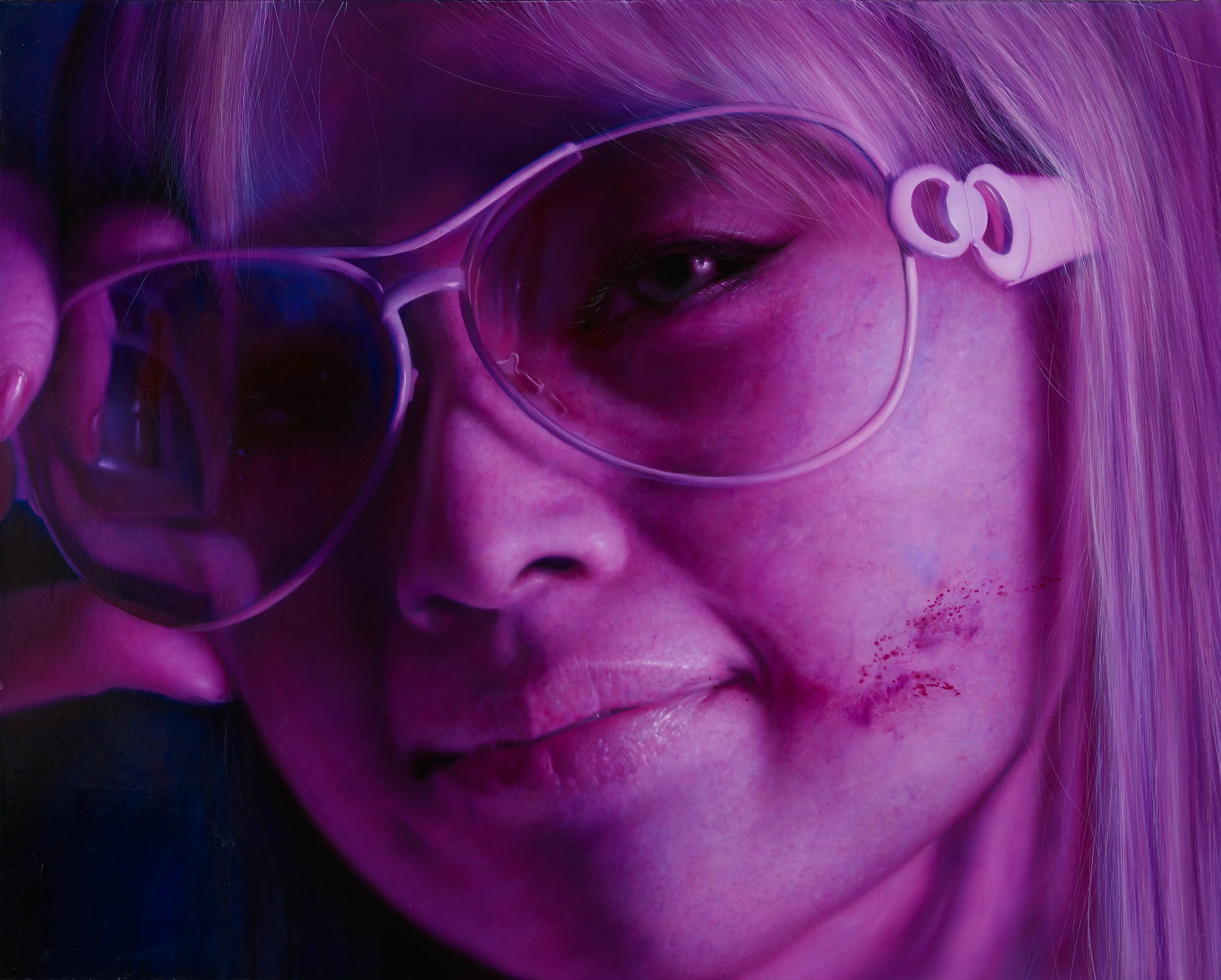 Journal of Strawberry Generation30 by Lo Chan Peng, Oil on canvas, 2009, 91 × 72.5 cm