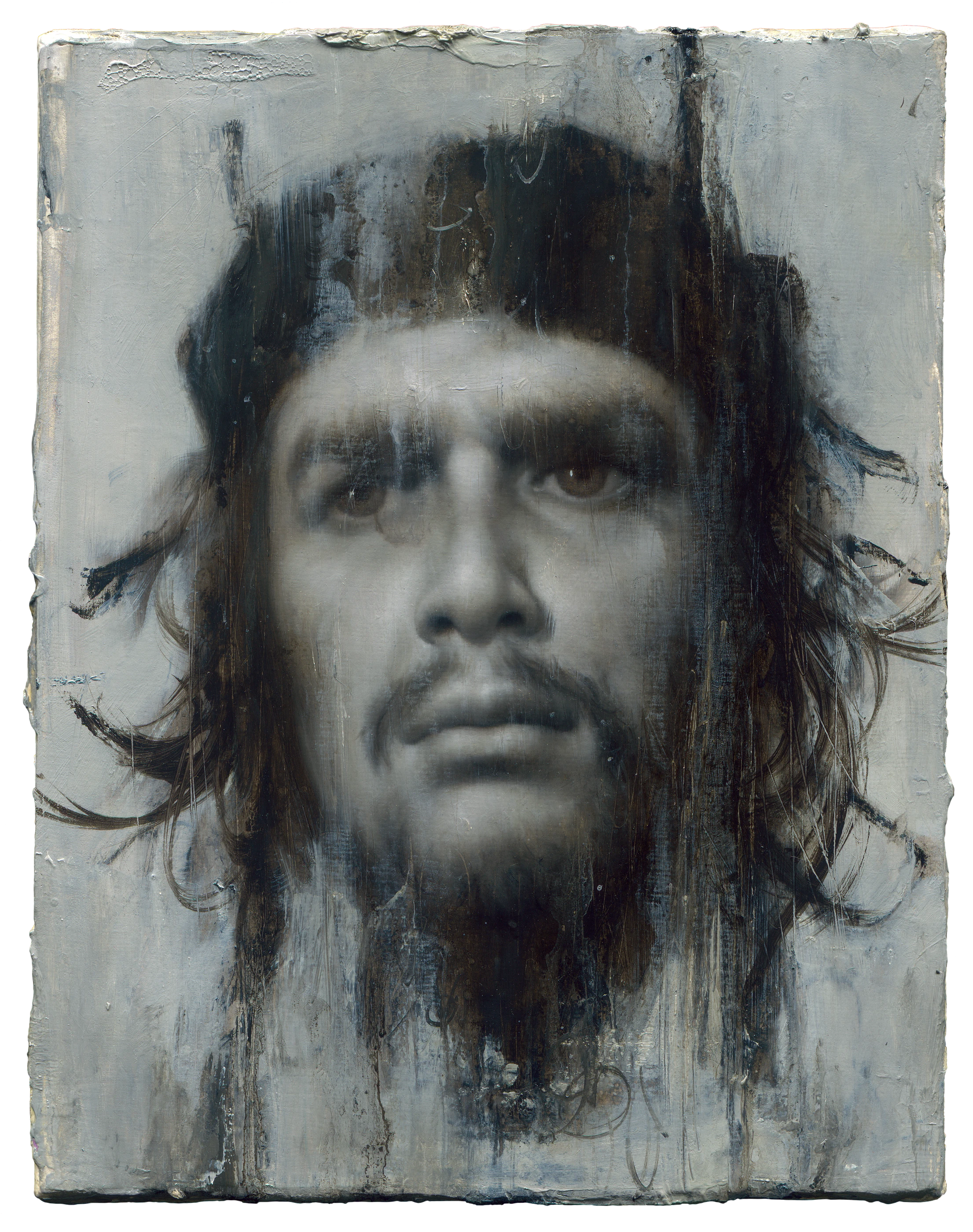 Che Guevara by Lo Chan Peng, Oil on canvas, 2019, 27.5 × 35 cm