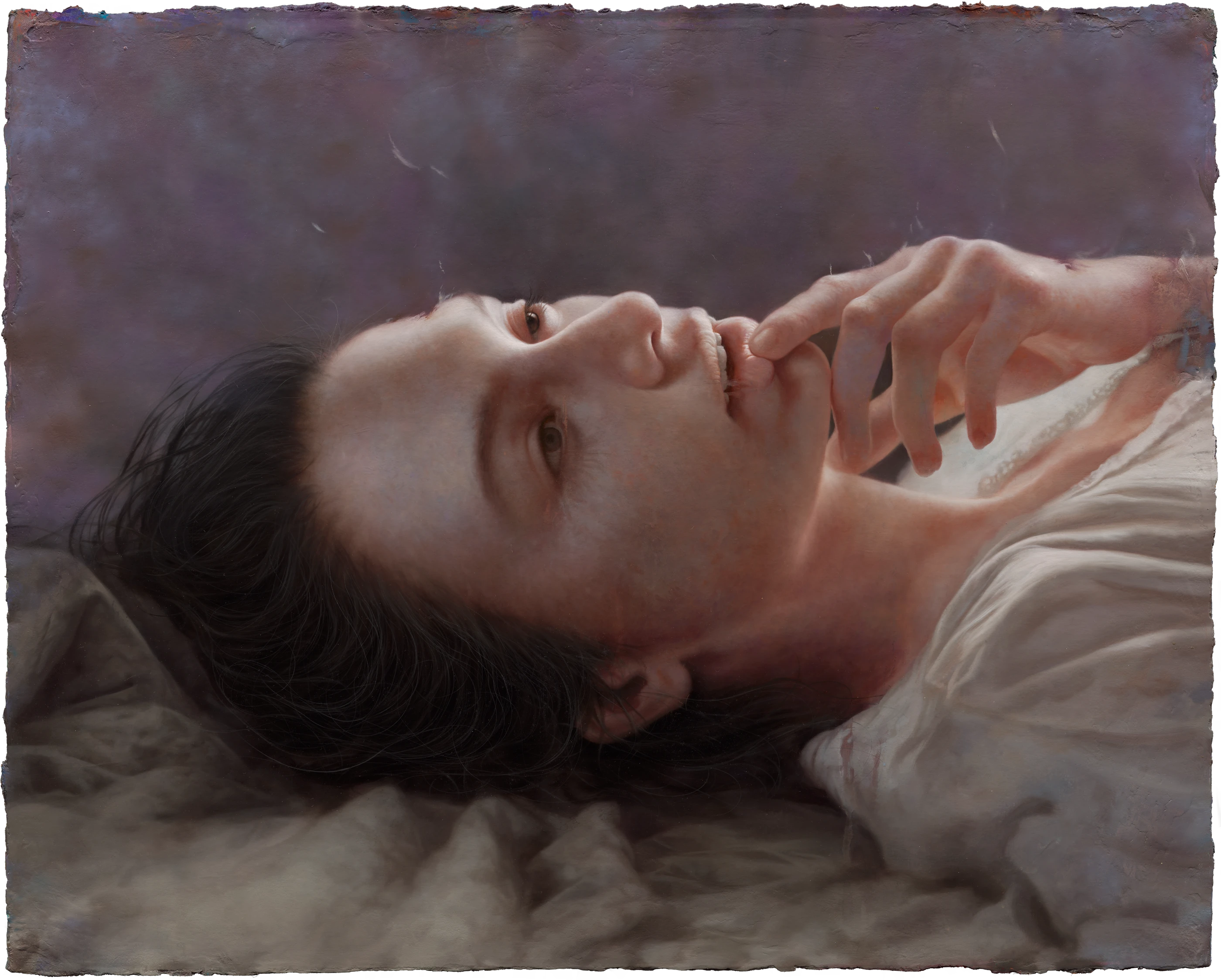 Poetic Dwelling by Lo Chan Peng, Oil on canvas, 2022, 98 × 80 cm